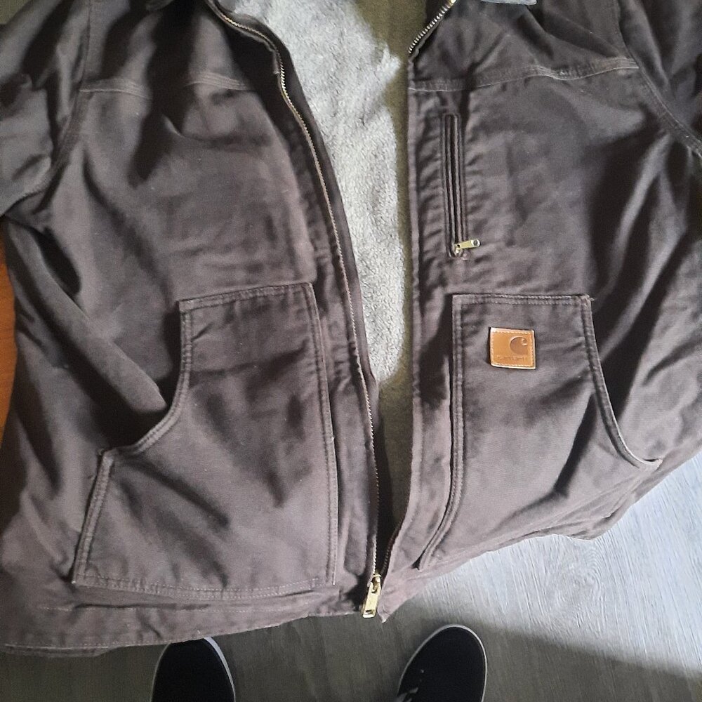 Men's XL Carhartt hoodless Insulated Jacket